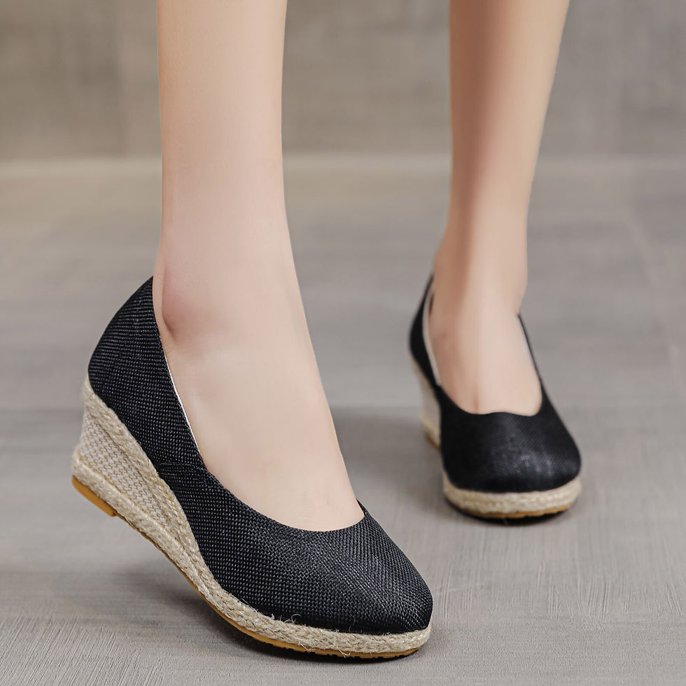 Thumbnail: Women's Sandals Fashion Women Summer Slip-On Comfortable Wedges Shoes