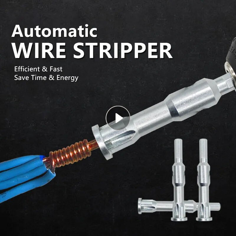 1Pcs Automatic Wire Stripper Twisted Wire Tool General Stripper Line Cable Peel