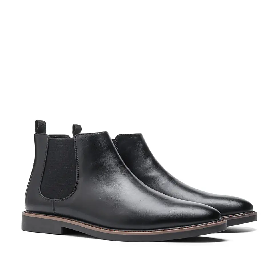 Sīktēls: 40~46 Men Chelsea Boots Brand Retro Comfortable 2023 Fashion Men Boots #KD5241