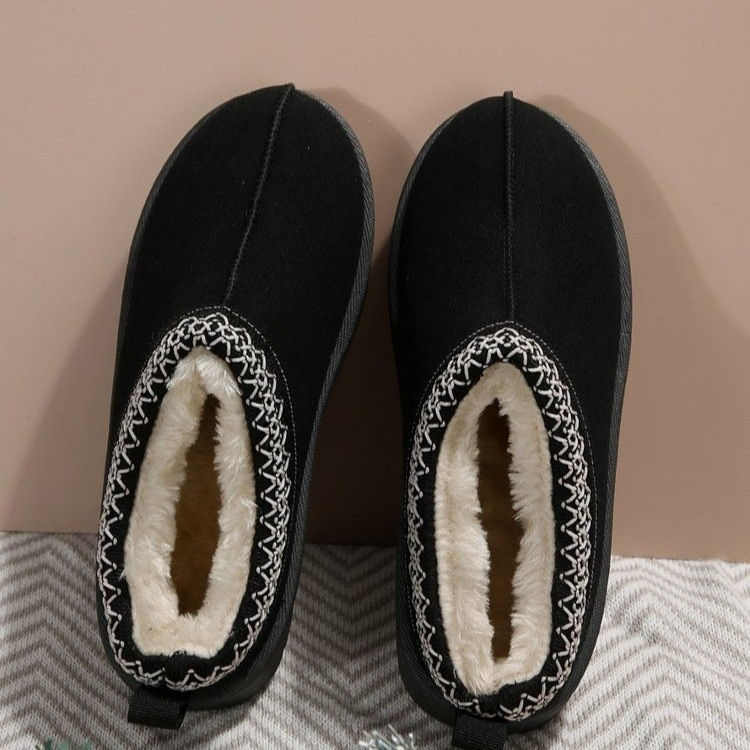 Thumbnail: Chelsea Ankle Snow Boots Women Winter 2023 New Brand Fur Short Plush Warm Flats