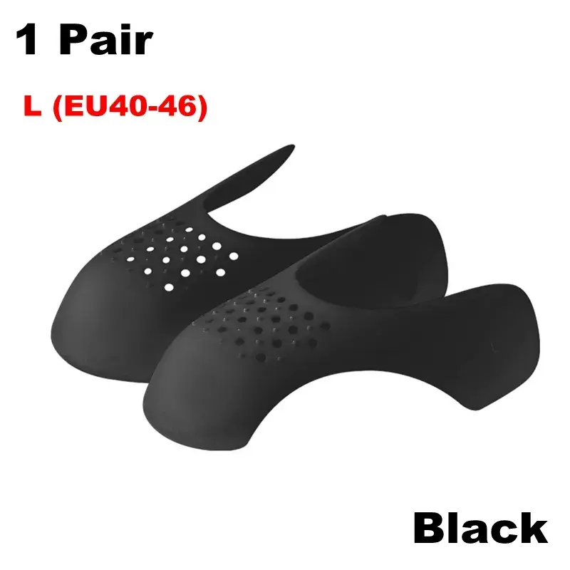Thumbnail: 1Pair Crease Protector Shoe Anti Crease Bending Crack Toe Cap Support Shoe Stre