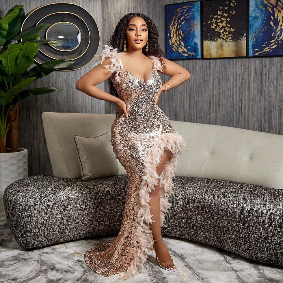 Thumbnail: Adogirl Elegant Sequin Party Night Maxi Dresses Women Cute Club Backless Sleeve