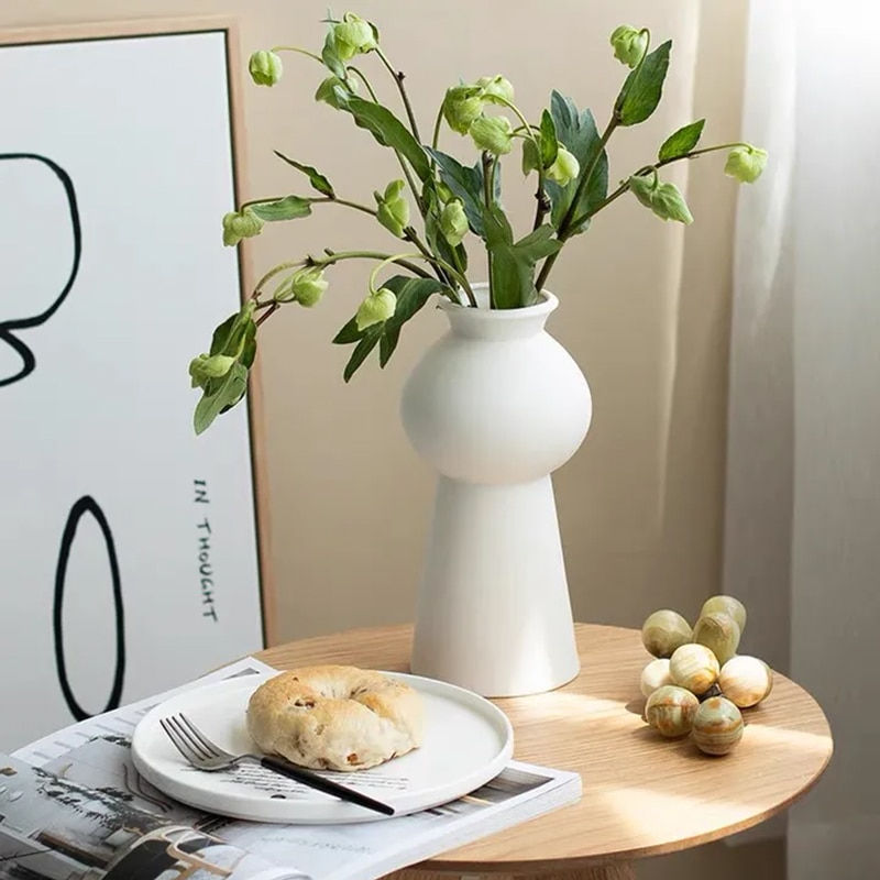 Miniatura: Ceramic Vase Decorative Vase Modern Bohemian Vase Nordic Home Decoration Center