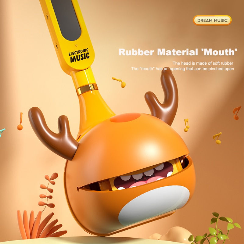 Миниатюра: Otamatone Japanese Electronic Musical Instrument For Children Tomatone Synthesi