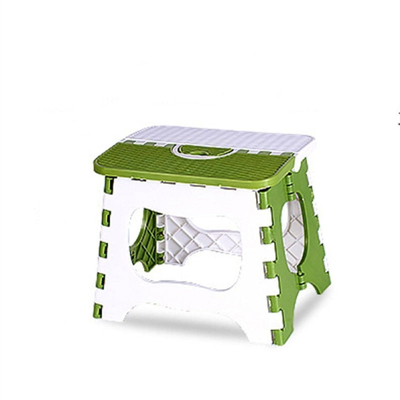 Plastic folding small stool