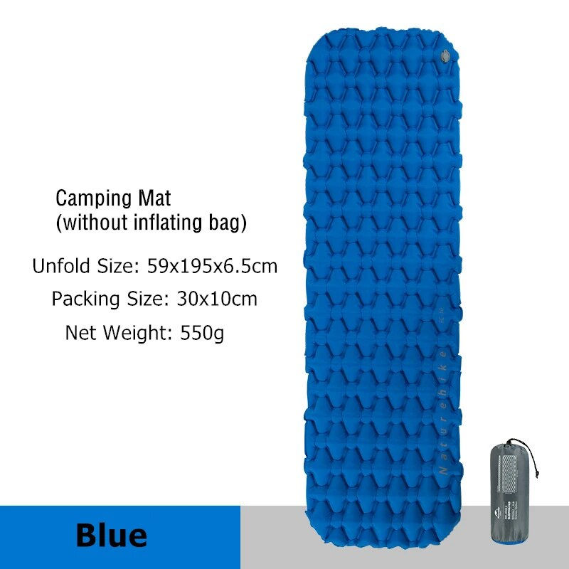 Thumbnail: Naturehike Inflatable Mattress Air Mattress Camping Mat Ultralight Camping Matt