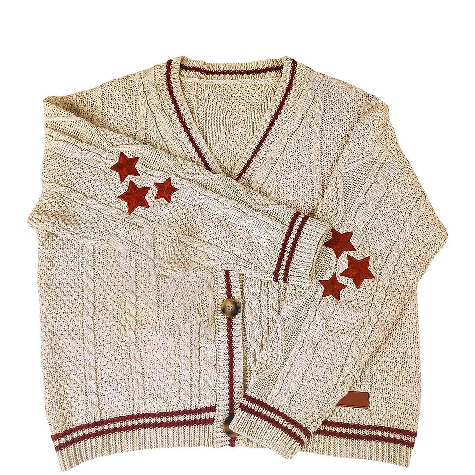 Thumbnail: Swift folklore Taylor knitted cardigan European and American sweaters lazy styl