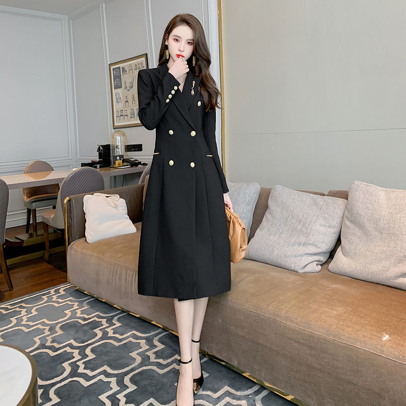 縮圖：Fashion Trench Coat Women's Design Mid-length