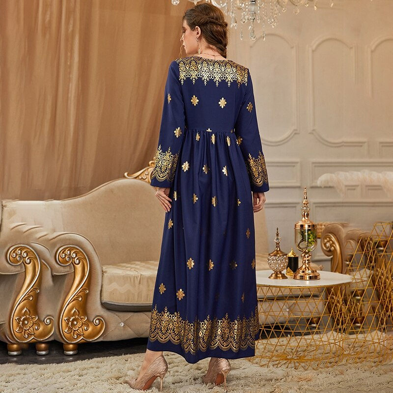 תמונה ממוזערת: Muslim Abayas For Women Dubai Indian Dress Fashion Chiffon Black Long Light