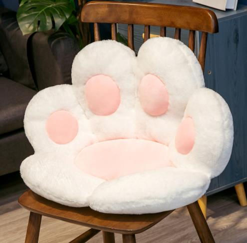 Pikkukuva: 70*60cm Kawaii Cat Paw Plush Toys Cute Soft Stuffed Floor Cushion Chair Sofa Bu