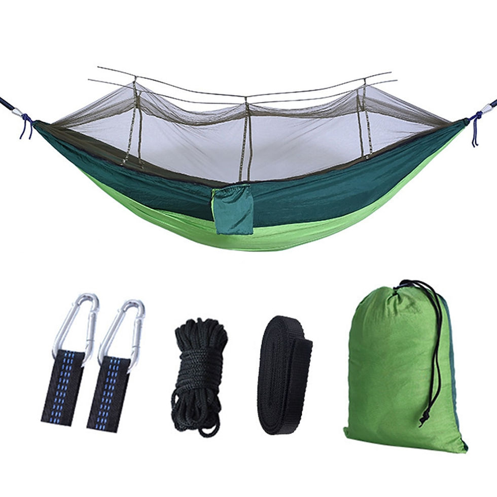 Thumbnail: Outdoor Camping Hammock Outdoor Furniture Tourist Sleeping hammock 260x140cm Ha