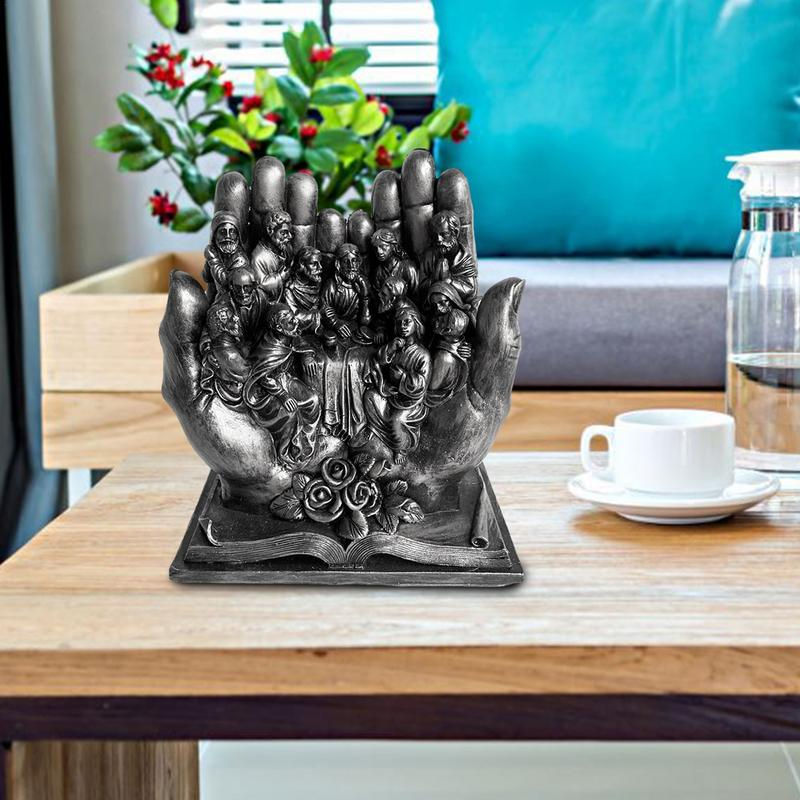 Thumbnail: Jesus Religious Resin Statue The Last Supper Figurine For Christmas Church Home