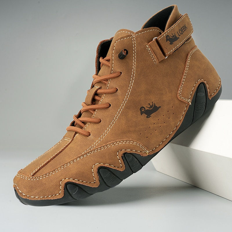 Imej kecil: Sneakers for Men Fashion Outdoor Walking Loafers Shoes Comfortable Ankle Boots