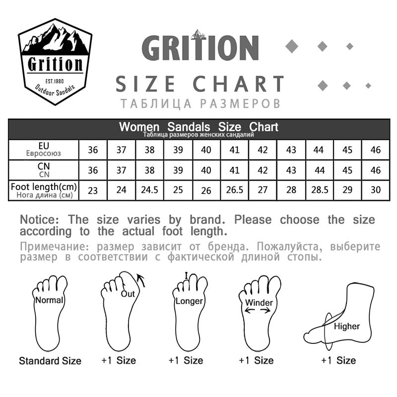 Thumbnail: GRITION Womens Casual Sandals 2022 Summer Beach Breathable Fashion