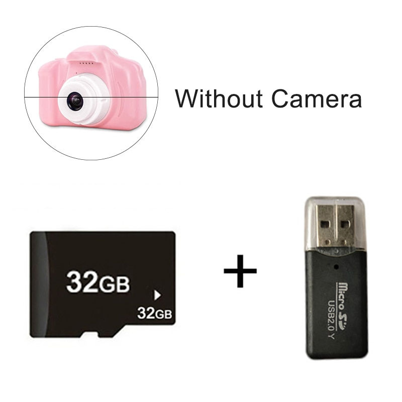 Thumbnail: Children's Camera Waterproof 1080P HD Screen Camera Video Toy 8 Million Pixel K
