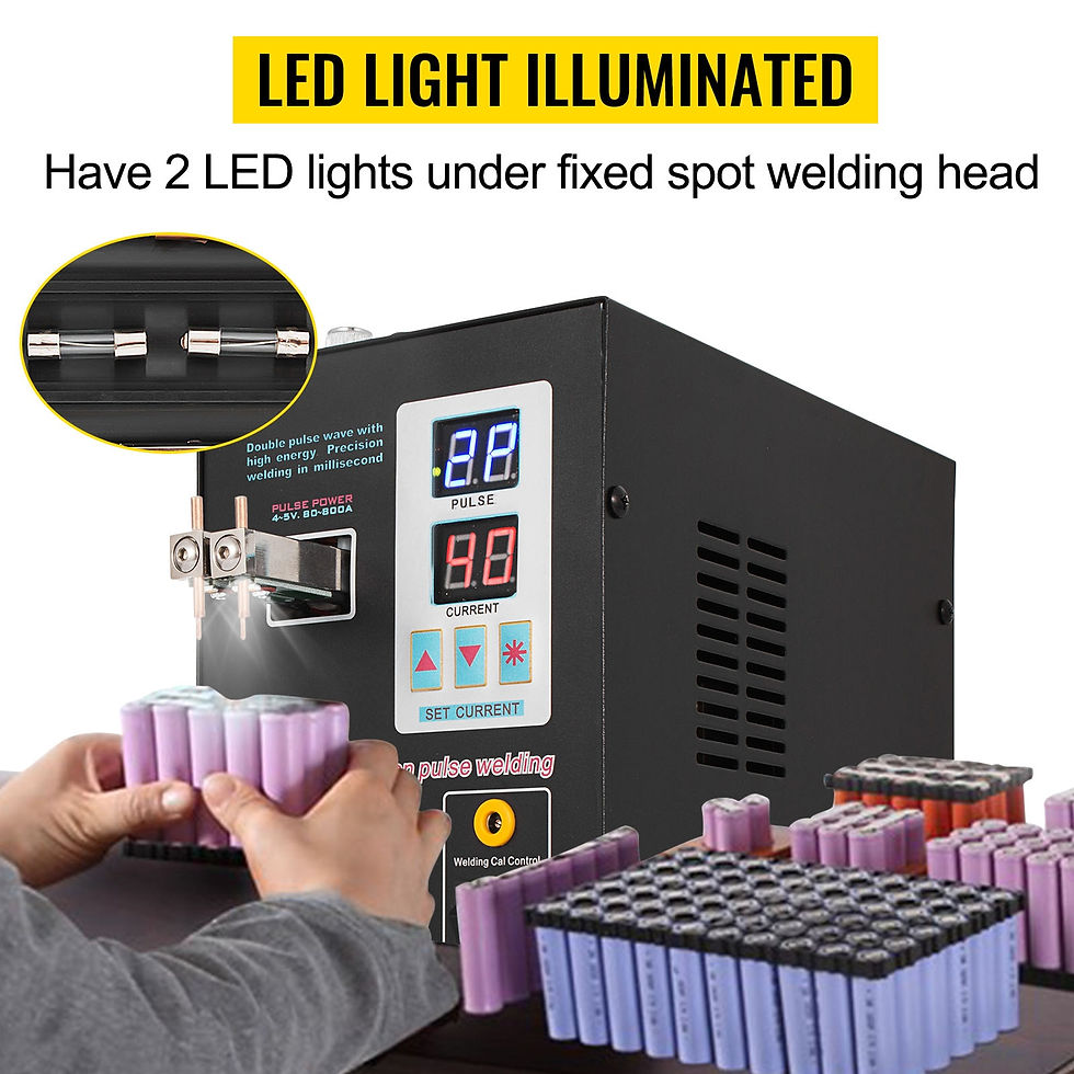 Miniatúra: VEVOR 737G Spot Welder Welding Machine for 18650 Lithium Battery Pack 1.5