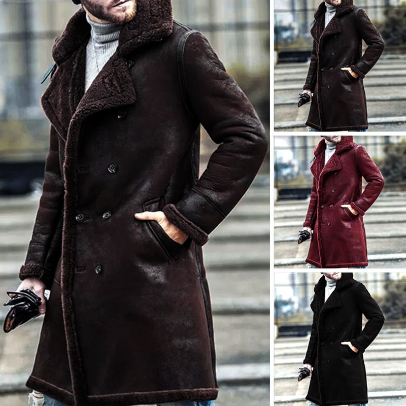 Thumbnail: Men's Fur Coat Padded Jacket