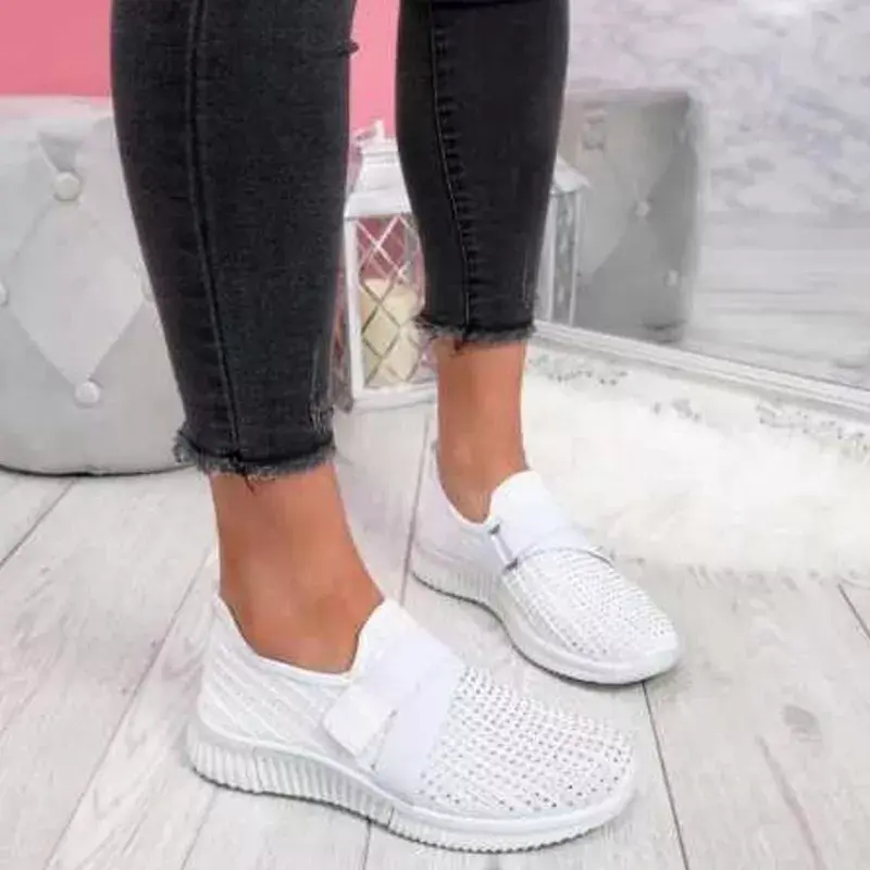 Thumbnail: Breathable Sneakers Women Shoes Mesh Hook Outdoor Ladies Spring Casual