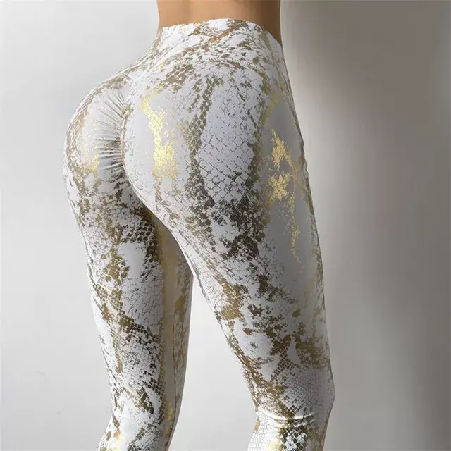 Thumbnail: NEW2023 ASHEYWR Women Printed Leggings Gorgeous Snakeskin High Waist Push