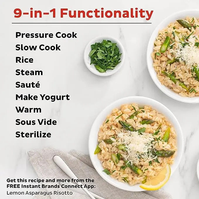 Sīktēls: Instant Pot Duo Plus 9-in-1 Electric Pressure Cooker, Slow Cooker, Rice Cooker,