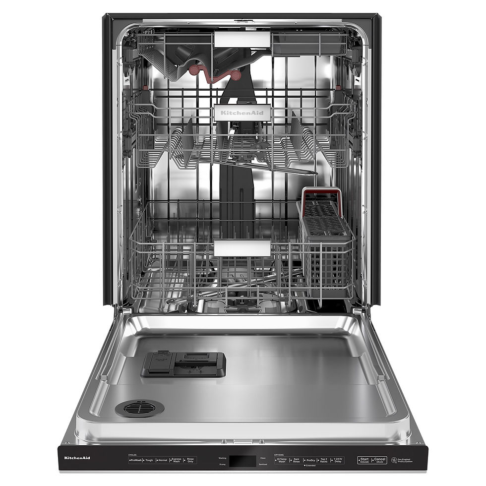 Thumbnail: KitchenAid 44 dBA Dishwasher in PrintShield Finish with FreeFlex Third Rack