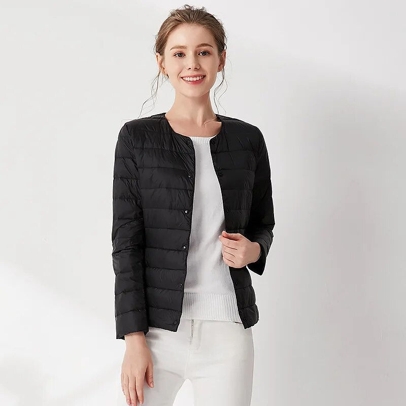 Thumbnail: New Winter Women's Down Jackets Plus Coats Chinese and Korean Fashion Light Duc