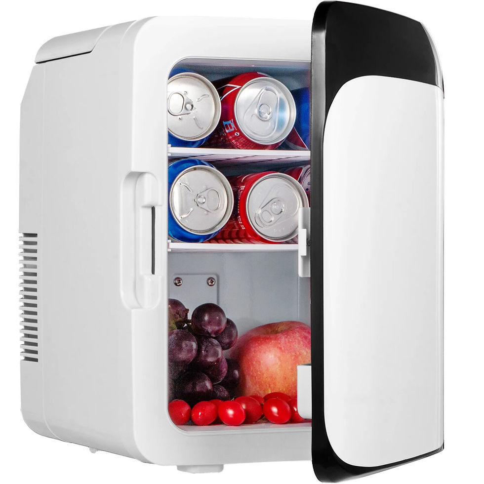 Sīktēls: VEVOR 10L Mini Fridge Car Refrigerator Portable Freezer Cooler and Warmer Stori