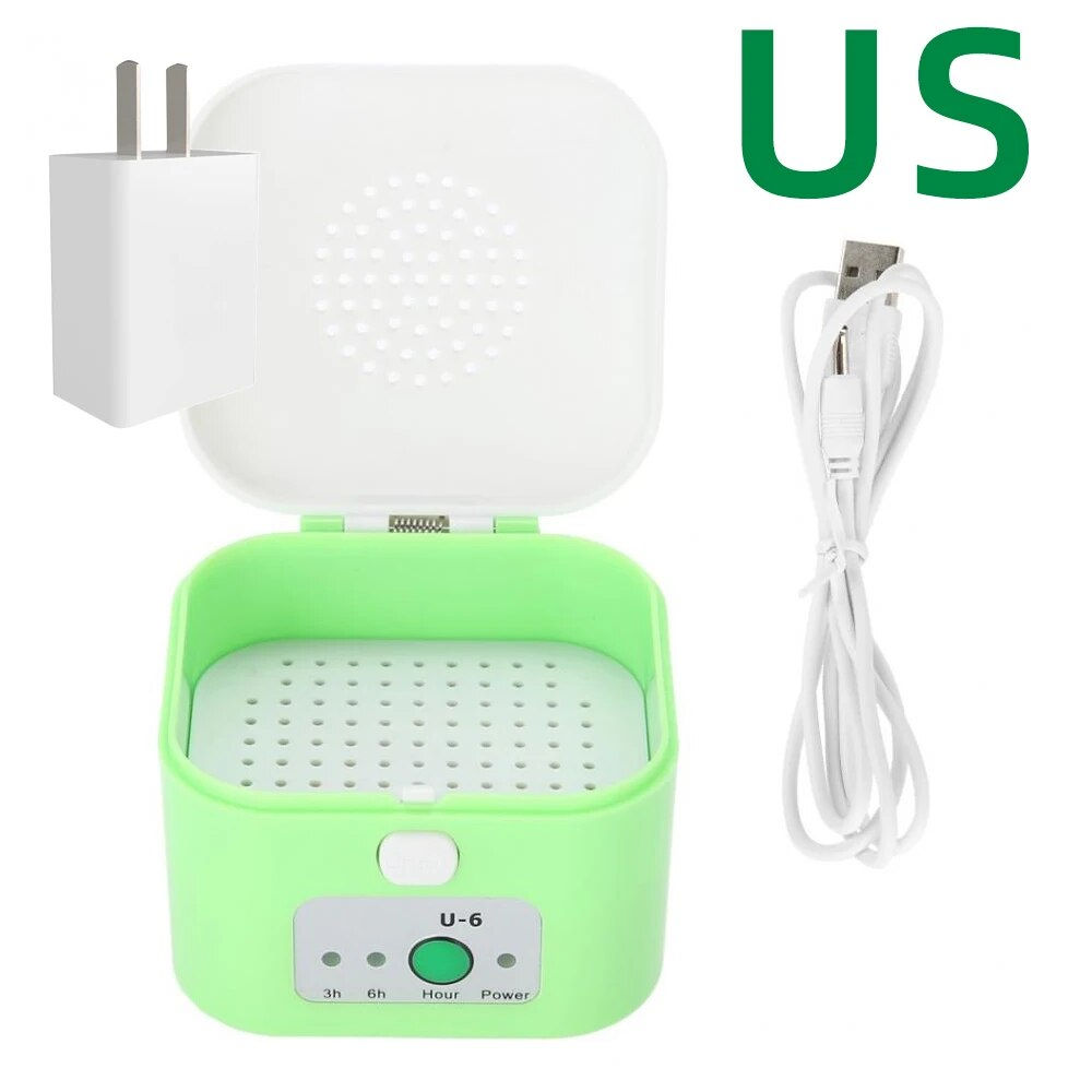 Dryer Box for Hearing Aids Headphone USB Charging Accessories Portable Case