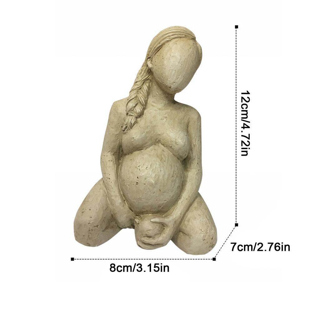Birthing Woman Sculpture Resin Crafts Ornaments Home Desktop Decoration Materna