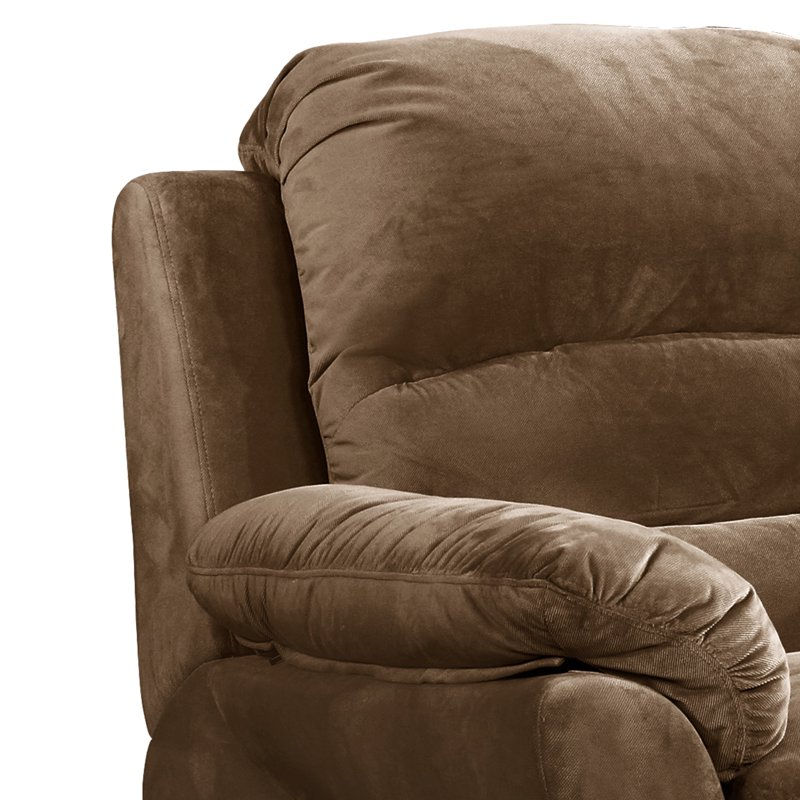 Thumbnail: Contemporary Style Upholstered Living Room  Recliner Chair with Lumbar Massage,