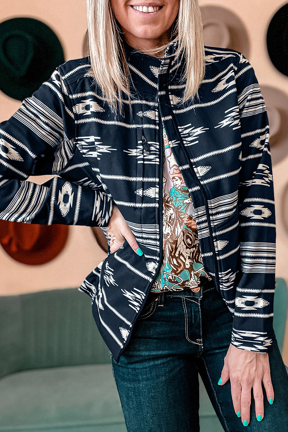 Thumbnail: Diamond All-match Cardigan Shirt Coat