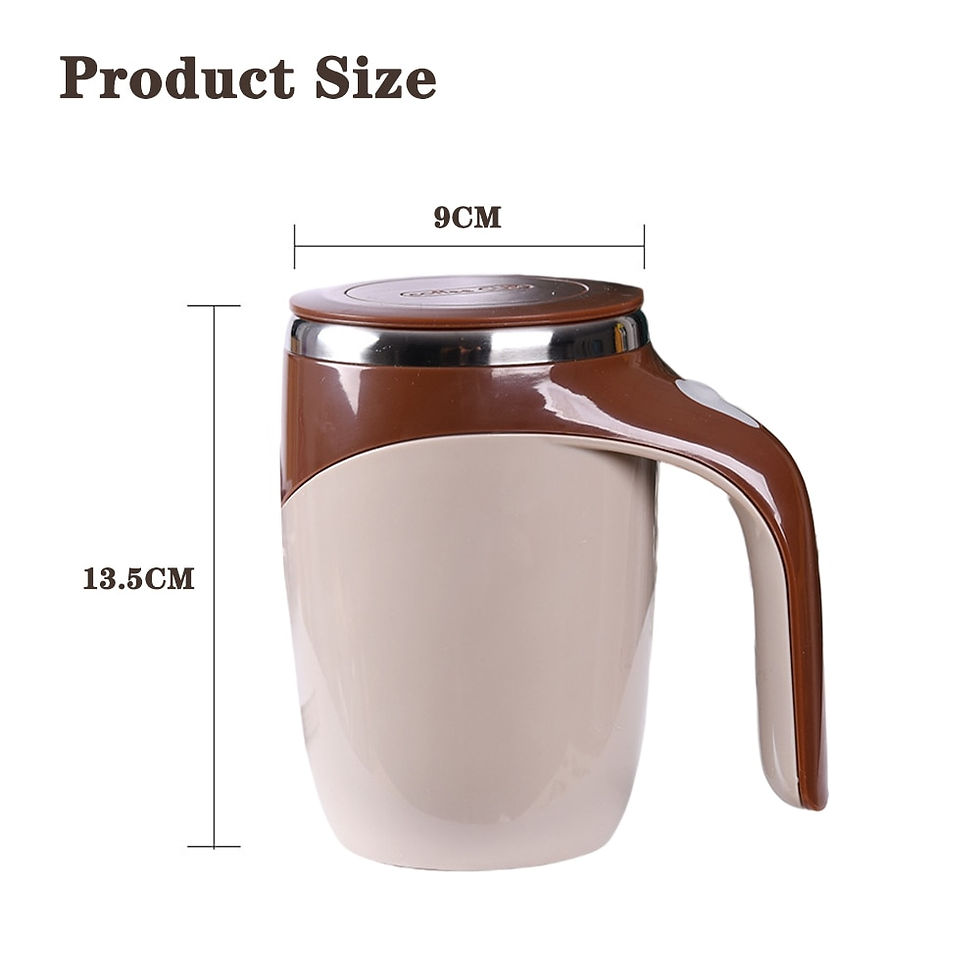 Miniatyrbilde: Lazy Coffee Stirring Cup Auto Stirring Cup Magnetic Rotating Electric Milk Cup