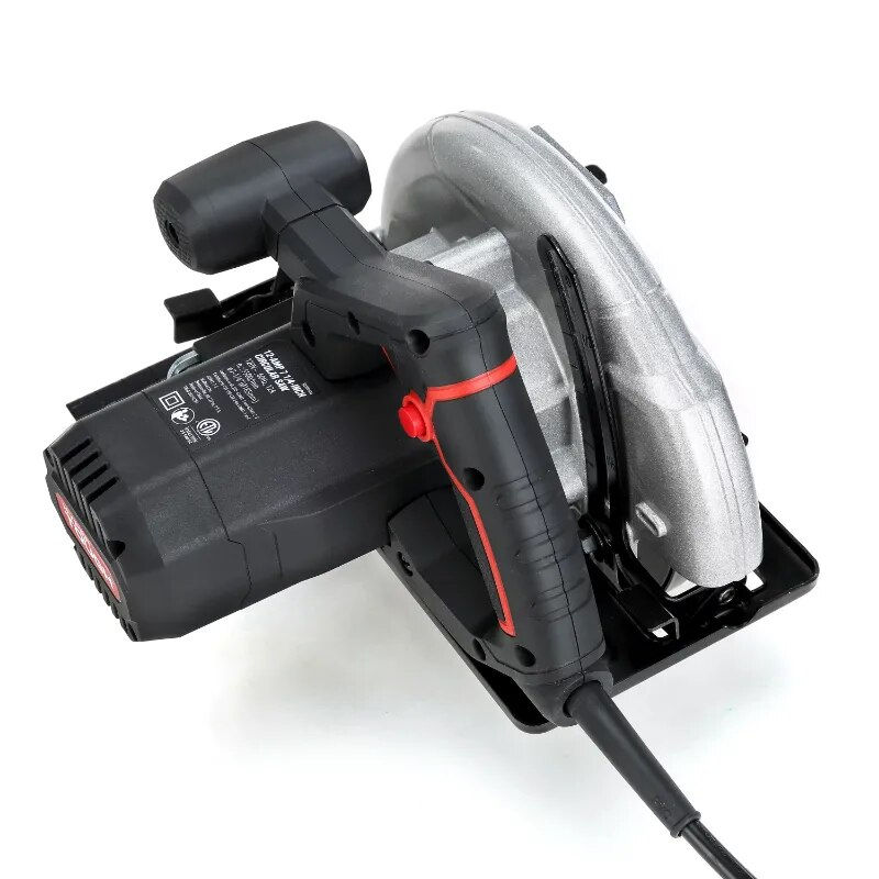 Thumbnail: 12 Amp Corded 7-1/4 inch Circular Saw with Steel Plate Shoe, Adjustable Bevel,