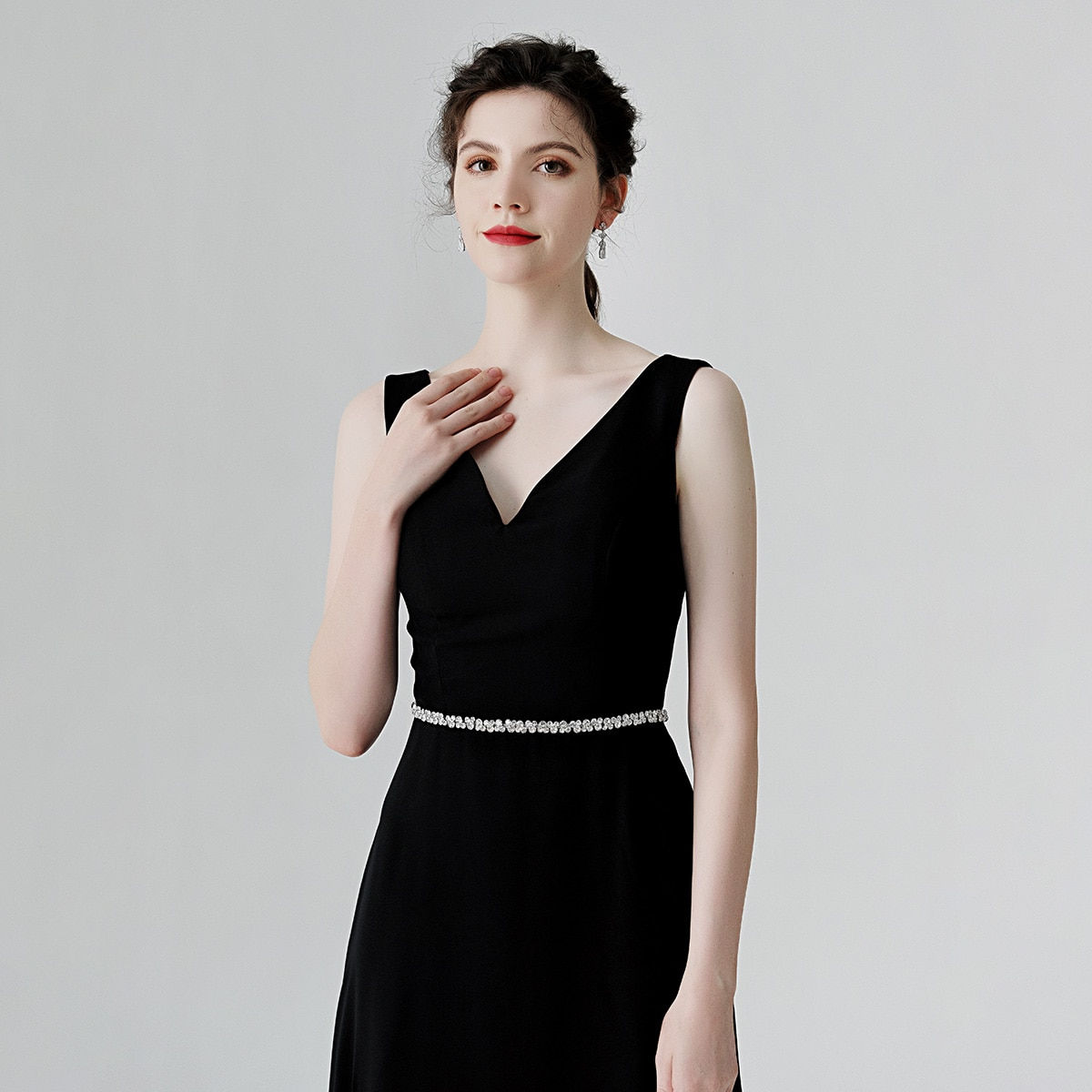 Bridal Handmade Rhinestone Belts for Women Accessories Party Crystal Wedding Dr