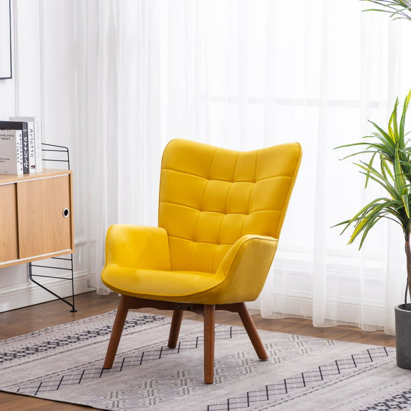 Miniaturebillede: Chair & Ottoman Sets, Yellow