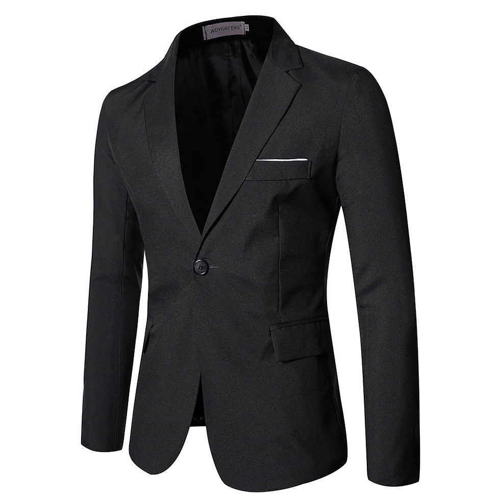 섬네일: Suit Men's Clothing Luxury Jacket Elegant Leisure Black Free Delivery 2022 Suit