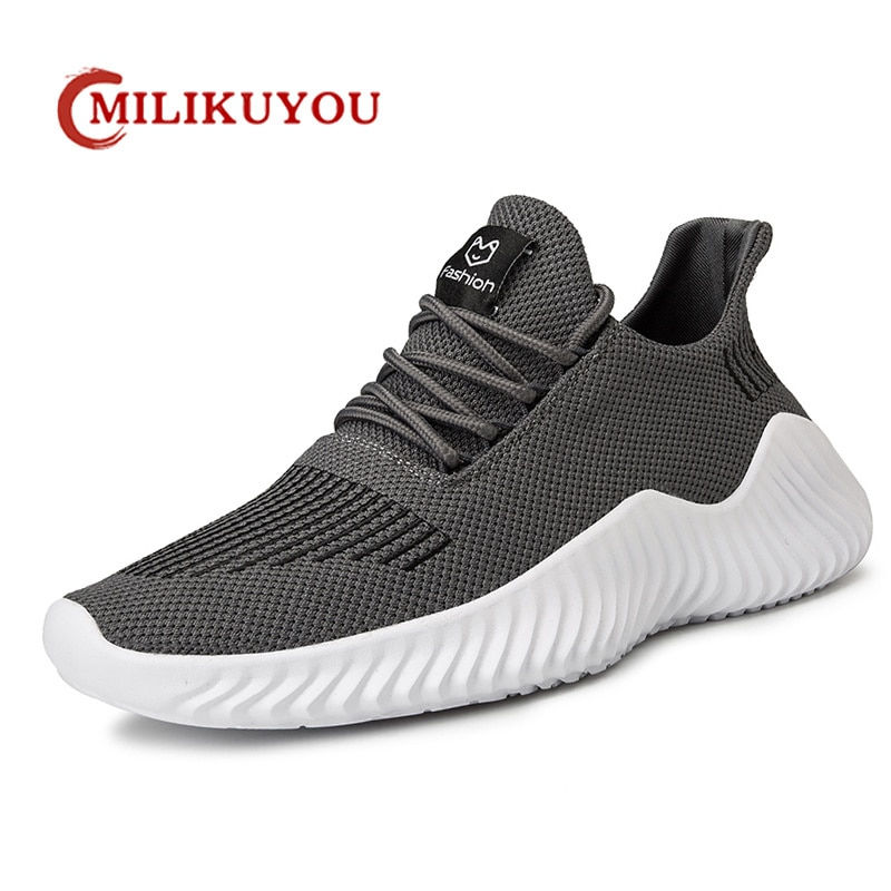 Thumbnail: Fashion Men Shoes Sneakers White Mens Sneakers Outdoor Breathable Men Casual Sh