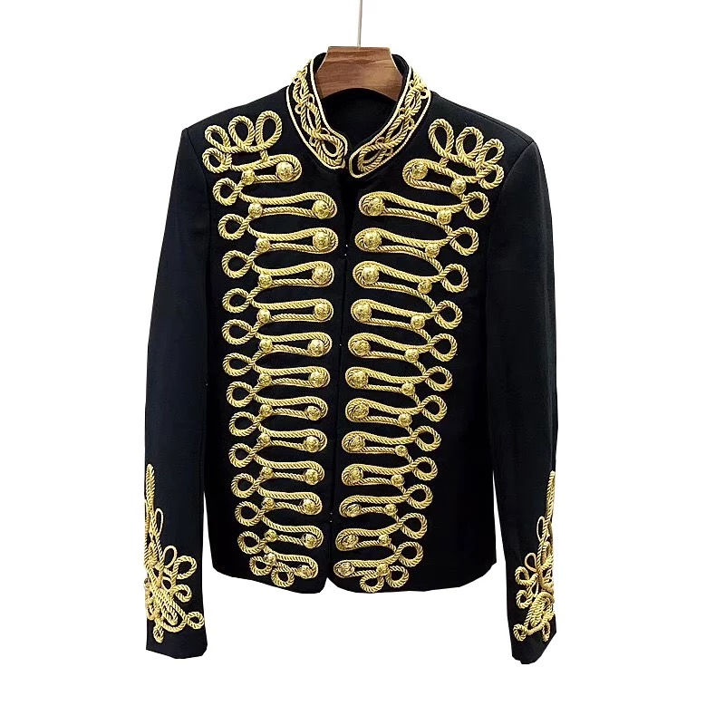 Thumbnail: Gold Rope Slim Jacket Court Gentleman Suit