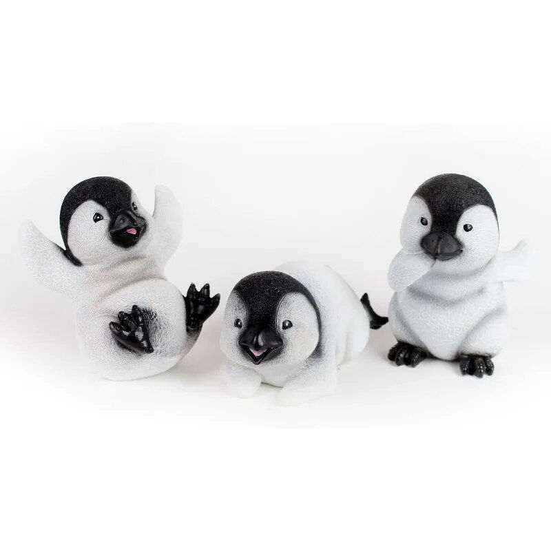 Thumbnail: christmas decorations 2023 Christmas Penguin Stairway Holiday Decoration (Set o