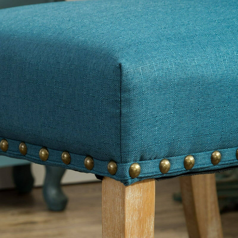 Thumbnail: Urban Nailhead Trim Padded Parson Dining Chair - Set of 2 Pedicure spa foot bat