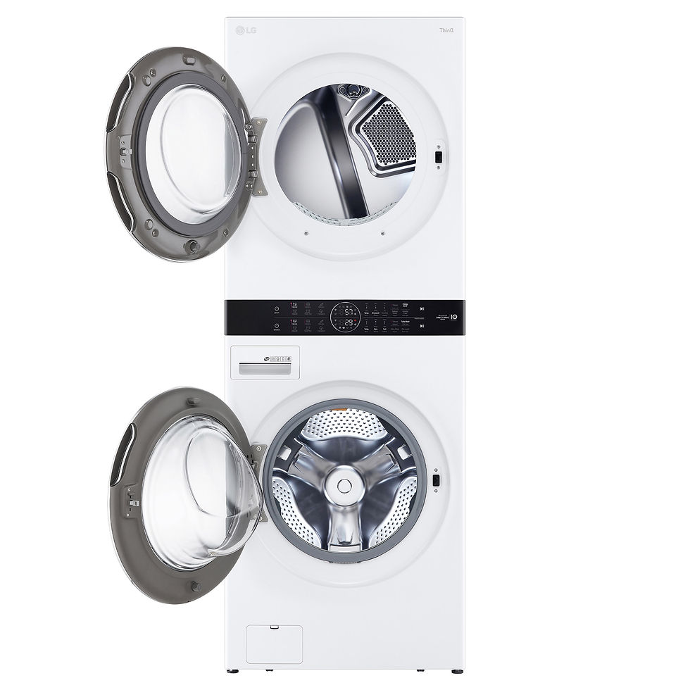 Thumbnail: LG WashTower Single Unit GAS with Center Control 4.5 cu. ft. Front Load Washer