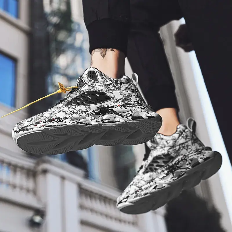 Thumbnail: Shoes men Sneakers Male casual Mens Shoes tenis Luxury shoes Trainer Race Breat