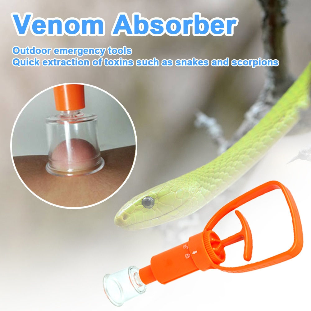 Outdoor Venom Extractor Venom Snake Mosquito Bee Bite Vacuum Suction