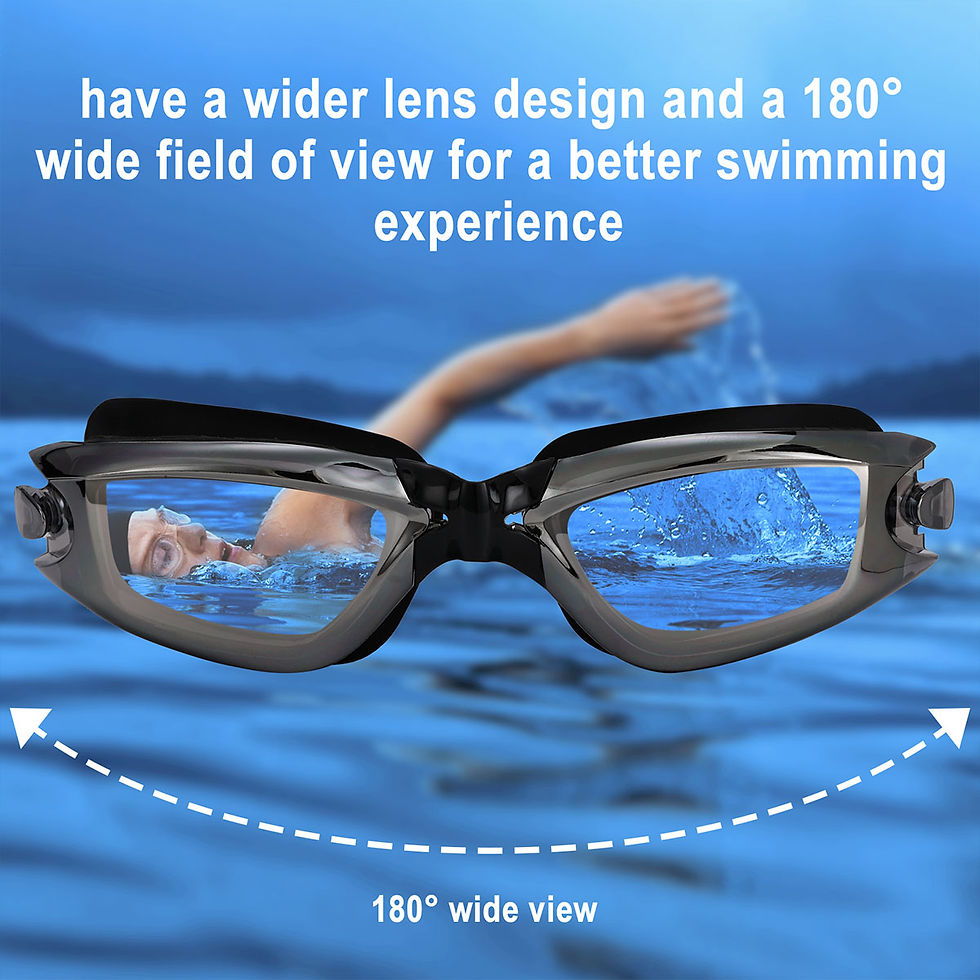 Thumbnail: JSJM New Professional Adult Anti-fog UV Protection Lens Men Women Swimming Gogg
