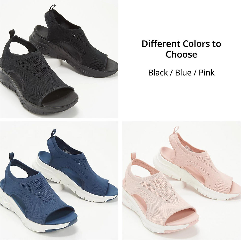 Thumbnail: Women Summer Sandals Plus Size Comfort Casual Sport Shoes Female Beach Wedge Sh