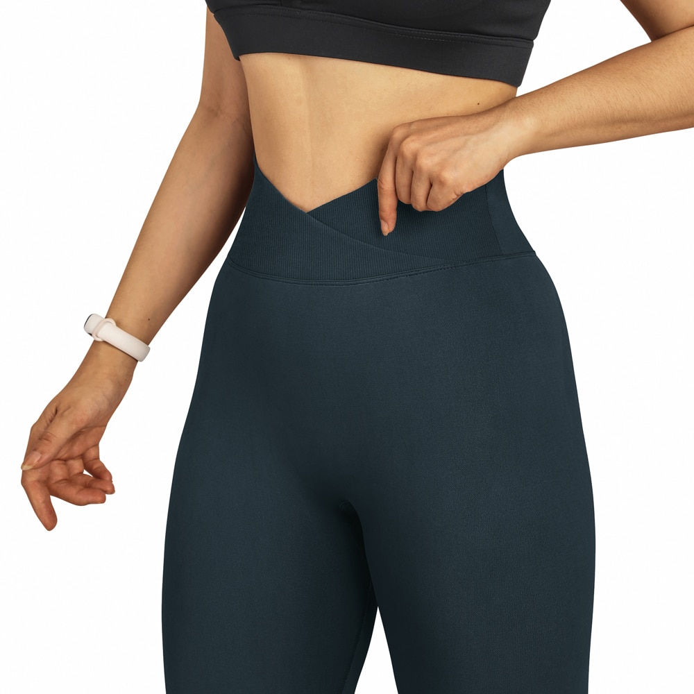 Tie Dye Women Leggings Pants Irregular High Waist Casual Fitness Yoga Pant Soli
