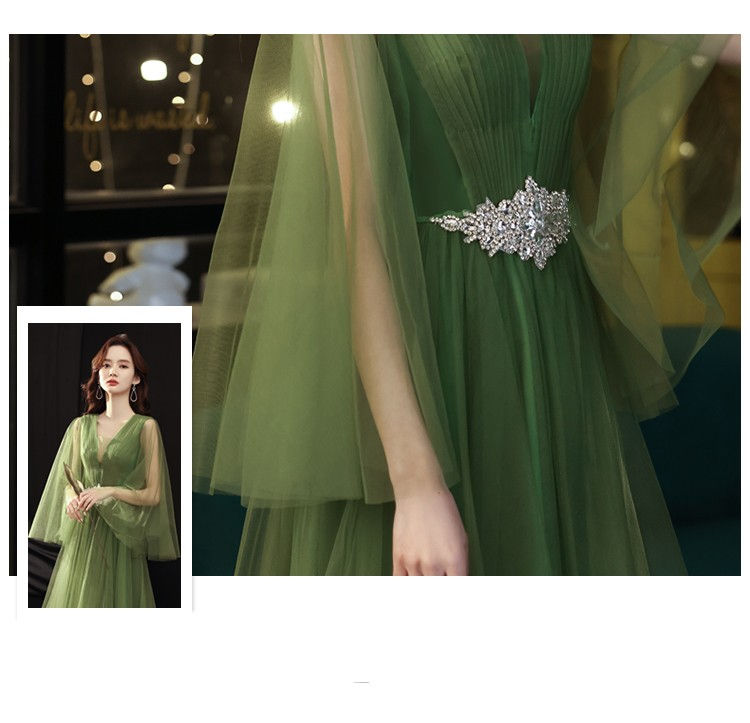 Thumbnail: Green Wedding Dress Guzheng Art Examination Solo