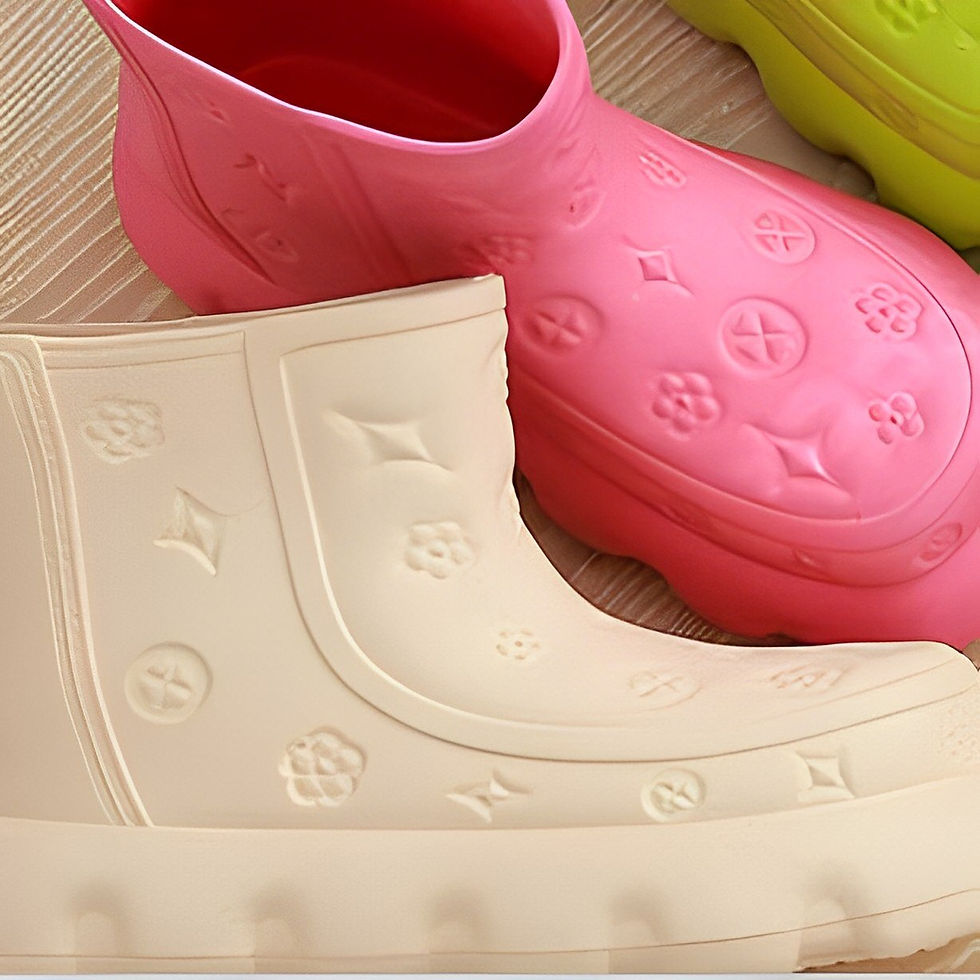 Thumbnail: Fashionable and trendy women's water boots and waterproof shoes