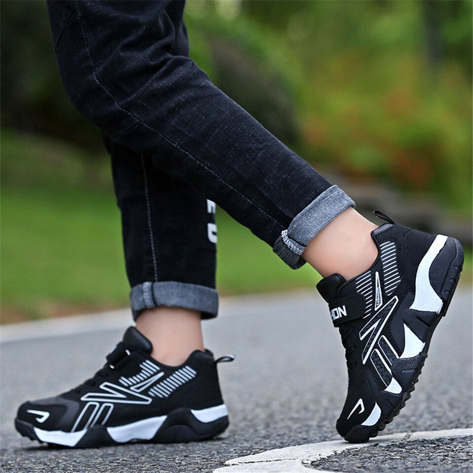 Thumbnail: Sport Kids Sneakers Boys Casual Shoes For Children Sneakers Girls Shoes Leather
