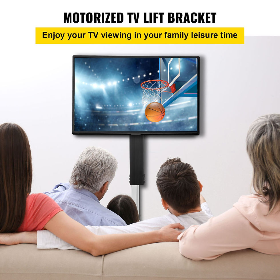 Thumbnail: VEVOR Remote TV Lift Motorized Cabinet TV Mount Bracket Electric Actuator